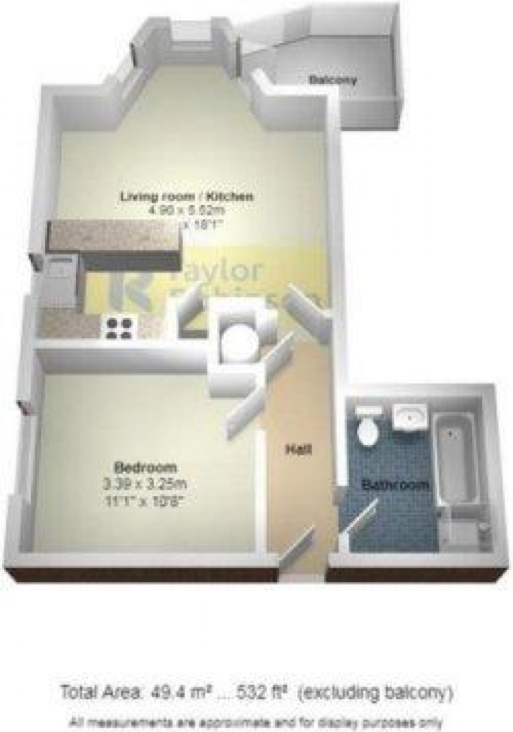 Floorplan for Springhills, Henfield