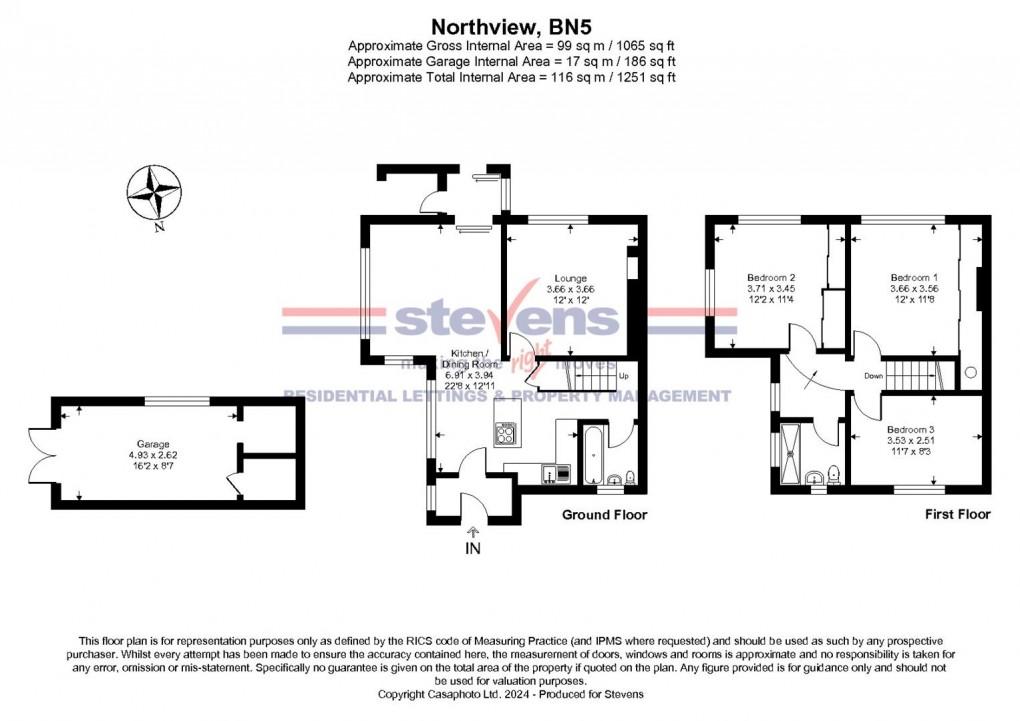 Floorplan for Blackstone Lane, Blackstone, Henfield