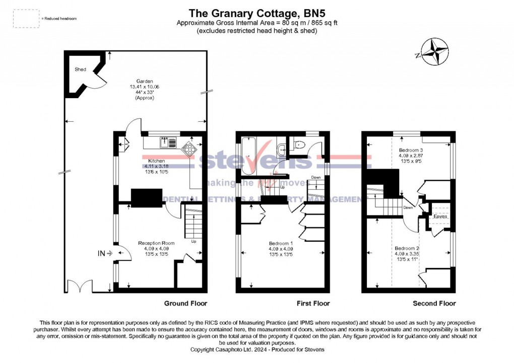 Floorplan for Windmill Lane, Henfield