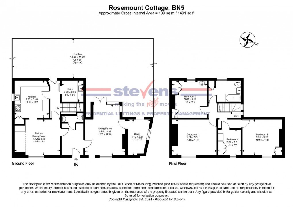 Floorplan for Windmill Lane, Henfield