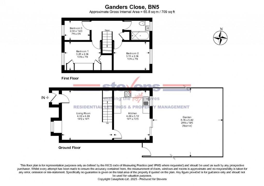 Floorplan for Station Road, Henfield