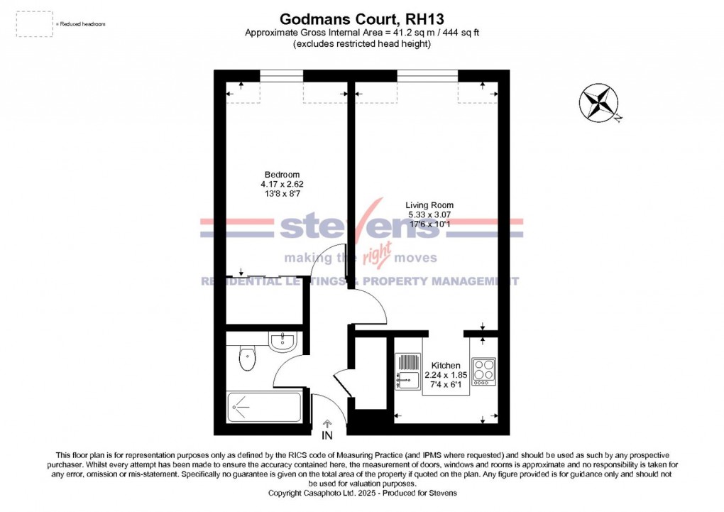 Floorplan for Henfield Road, Cowfold