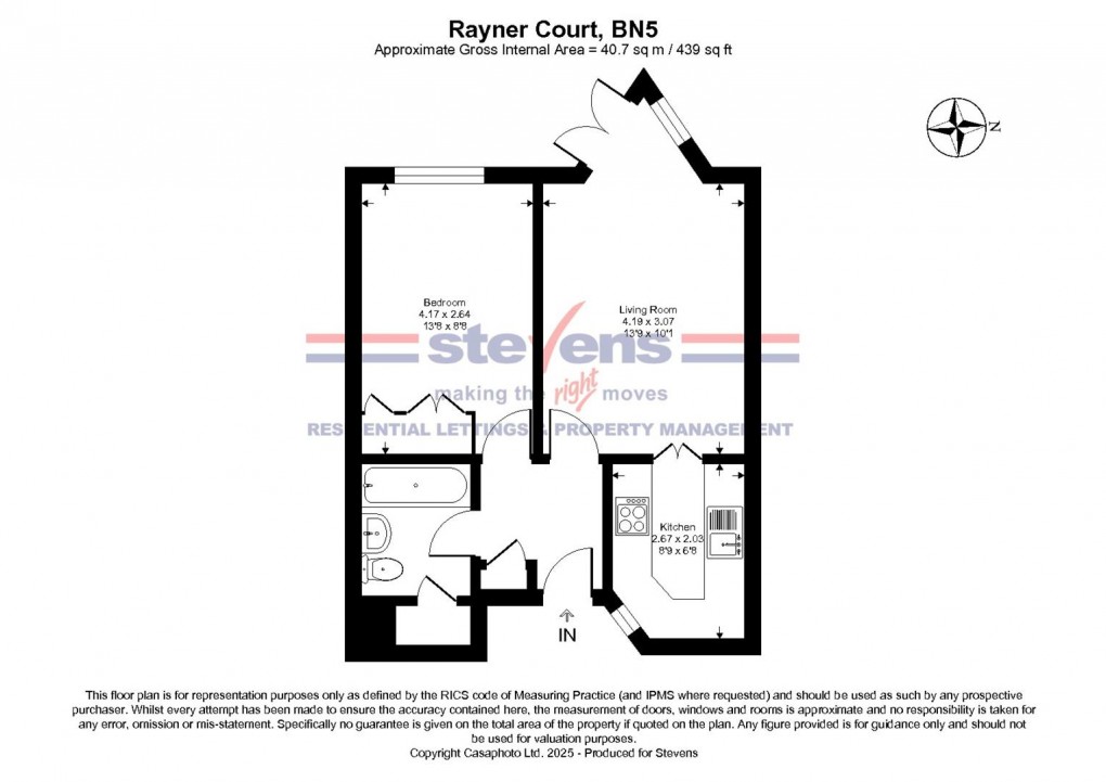 Floorplan for Cagefoot Lane, Henfield