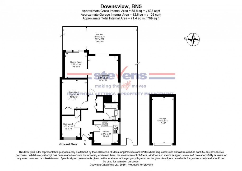 Floorplan for Downsview, Small Dole