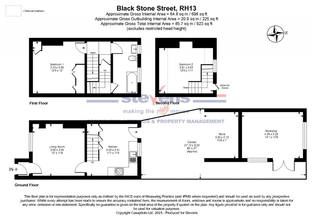 Floorplan for Blackstone Street, Blackstone, Henfield