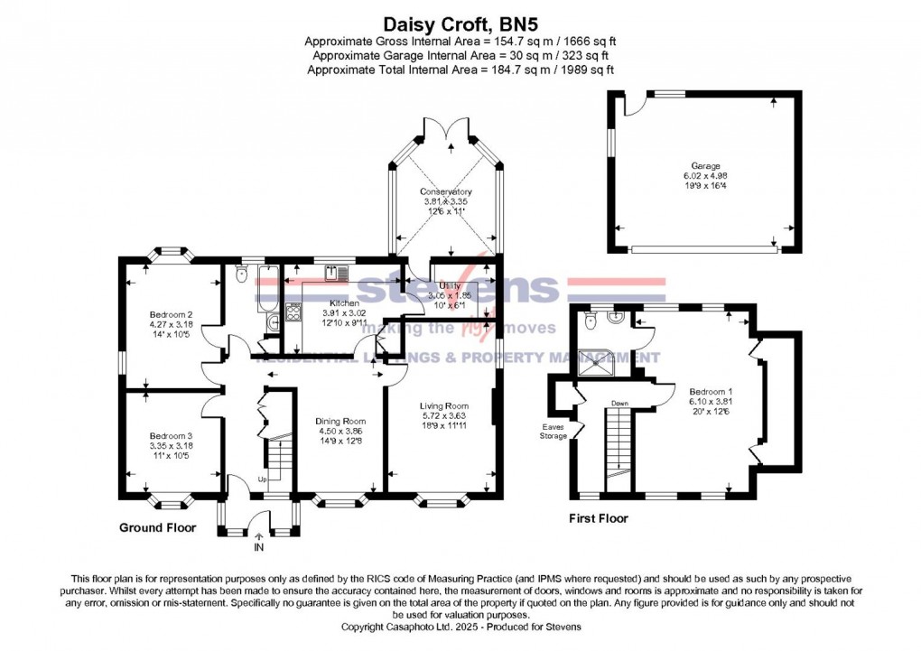 Floorplan for Henfield Common North, Henfield