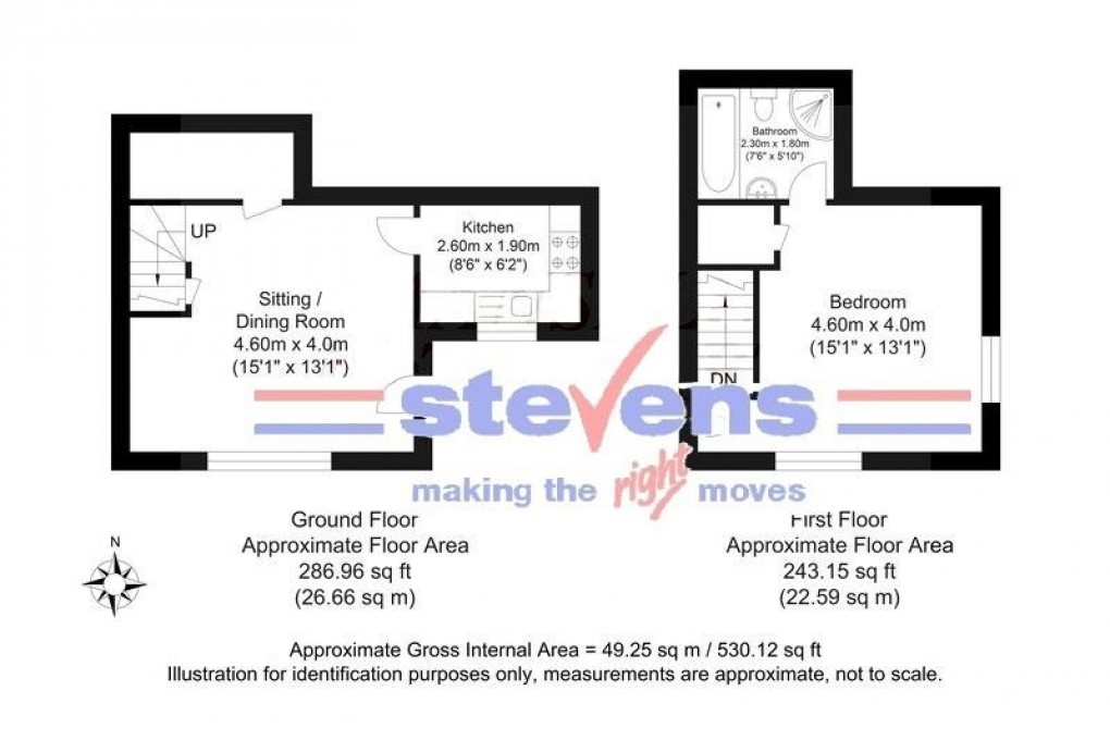 Floorplan for Station Road, Cowfold, West Sussex