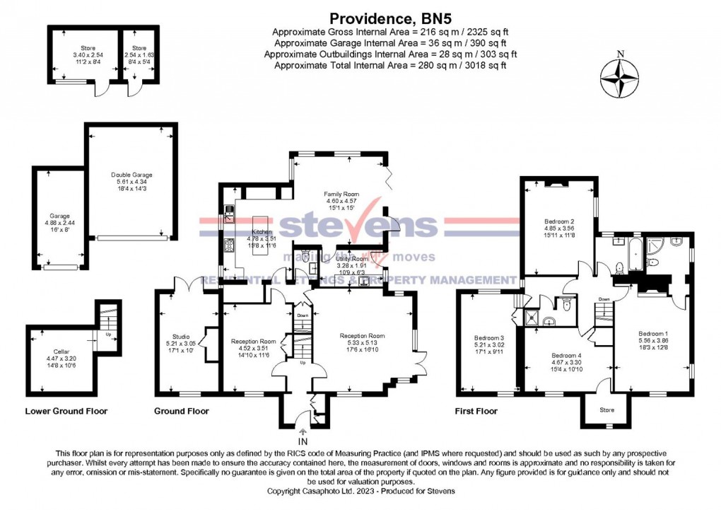 Floorplan for Henfield Common North, Henfield