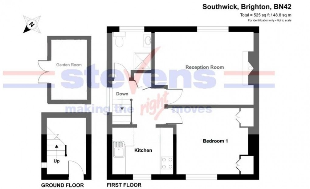 Floorplan for Summersdeane, Southwick, Brighton