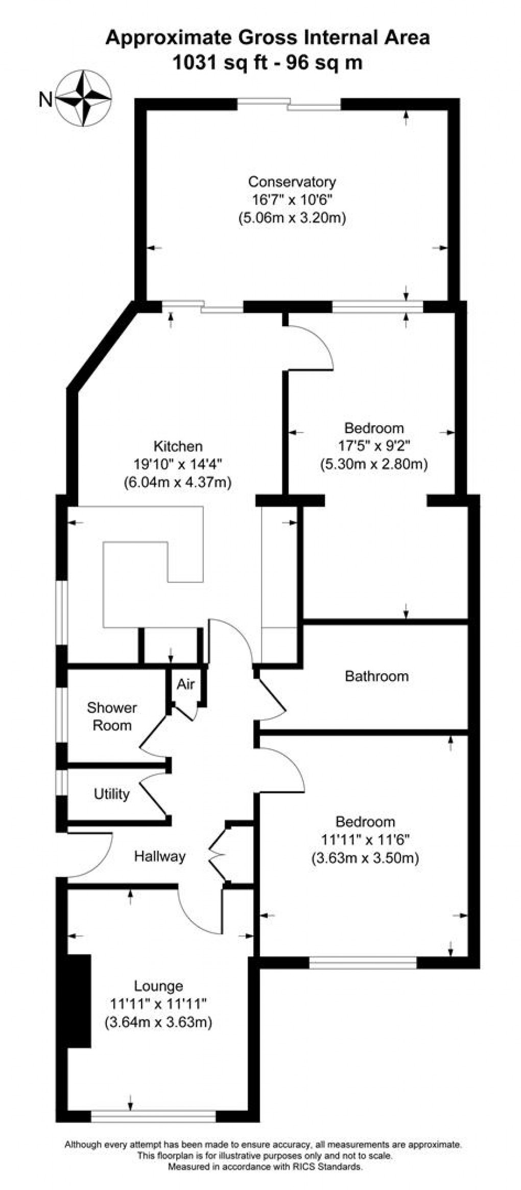Floorplan for Wood Lane, Small Dole, West Sussex
