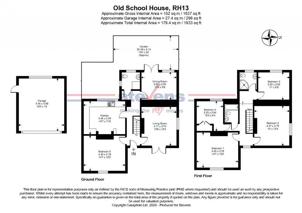 Floorplan for Jolesfield, Partridge Green, West Sussex